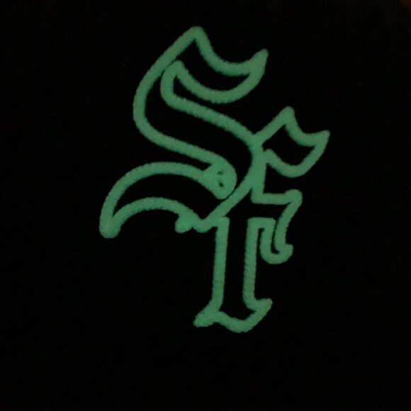 Dvniel Luu San Francisco Dreams Don't Sleep Black Corduroy Trucker Hat - Picture 16 of 16